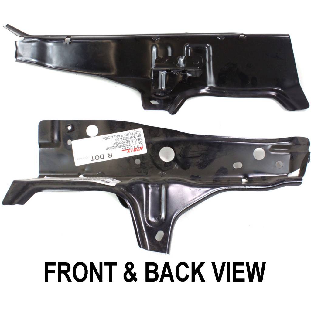 SUBARU IMPREZA WRX/STI RADIATOR SIDE SUPPORT PANEL LEFT (Driver Side) OEM#53029FG0209P 2008-2014 PL#SU1225136