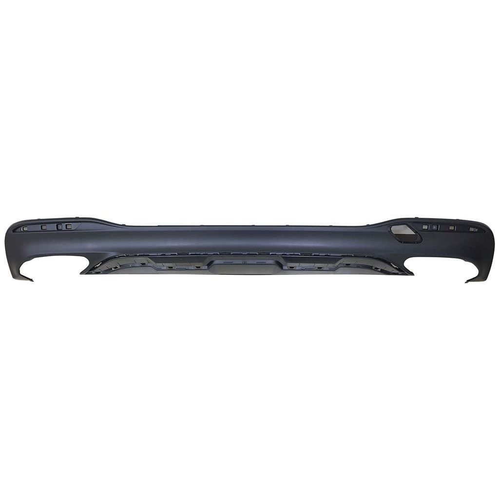 MERCEDES-BENZ GLS-CLASS (166) REAR BUMPER LOWER VALANCE TXT-BLACK (GLS450 W/SPORT PKG)(GLS550) OEM#1668851138 2017-2019 PL#MB1195158
