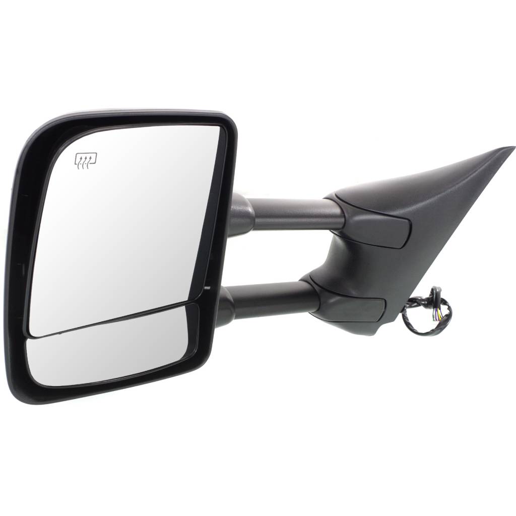 NISSAN TITAN DOOR MIRROR LEFT (Driver Side) PWR/HTD (CHROME CVR)(W/DUAL ARM/MEMORY)(LE/SL) OEM#96302ZR30E 2004-2015 PL#NI1320204