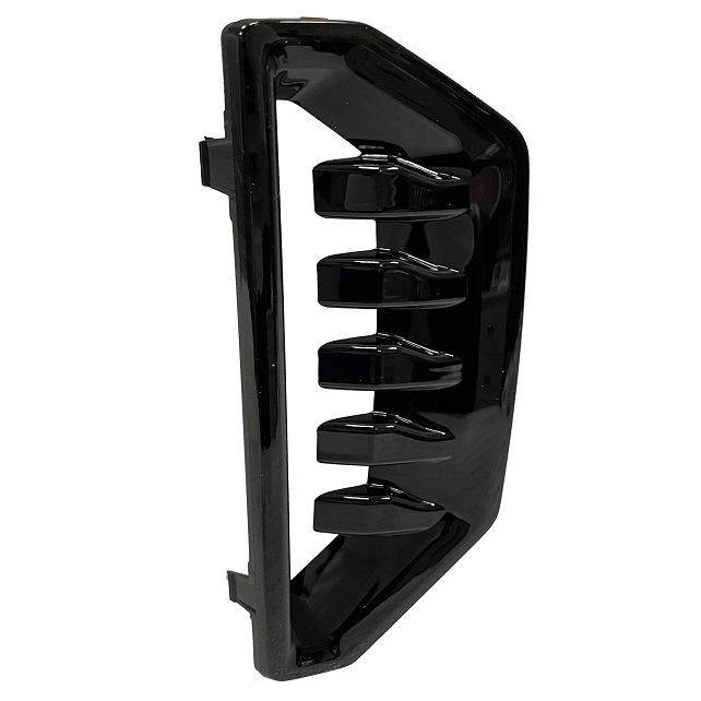 GM TRUCKS & VANS SIERRA/PU 1500 FRONT BUMPER UPPER AIR DUCT COVER RIGHT (Passenger Side) PTD-BLACK OEM#84869628 2022-2025 PL#GM1039287