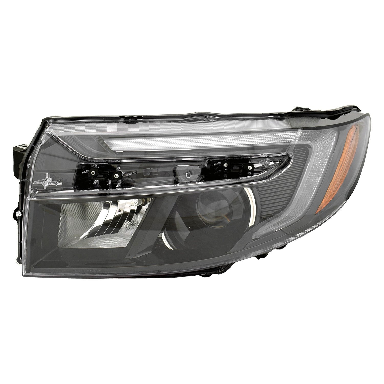HONDA RIDGELINE HEAD LAMP ASSY LEFT (Driver Side) (LED)(RTL/SPORT MDL) **CAPA** OEM#33150T6ZA01 2021-2025 PL#HO2502204C