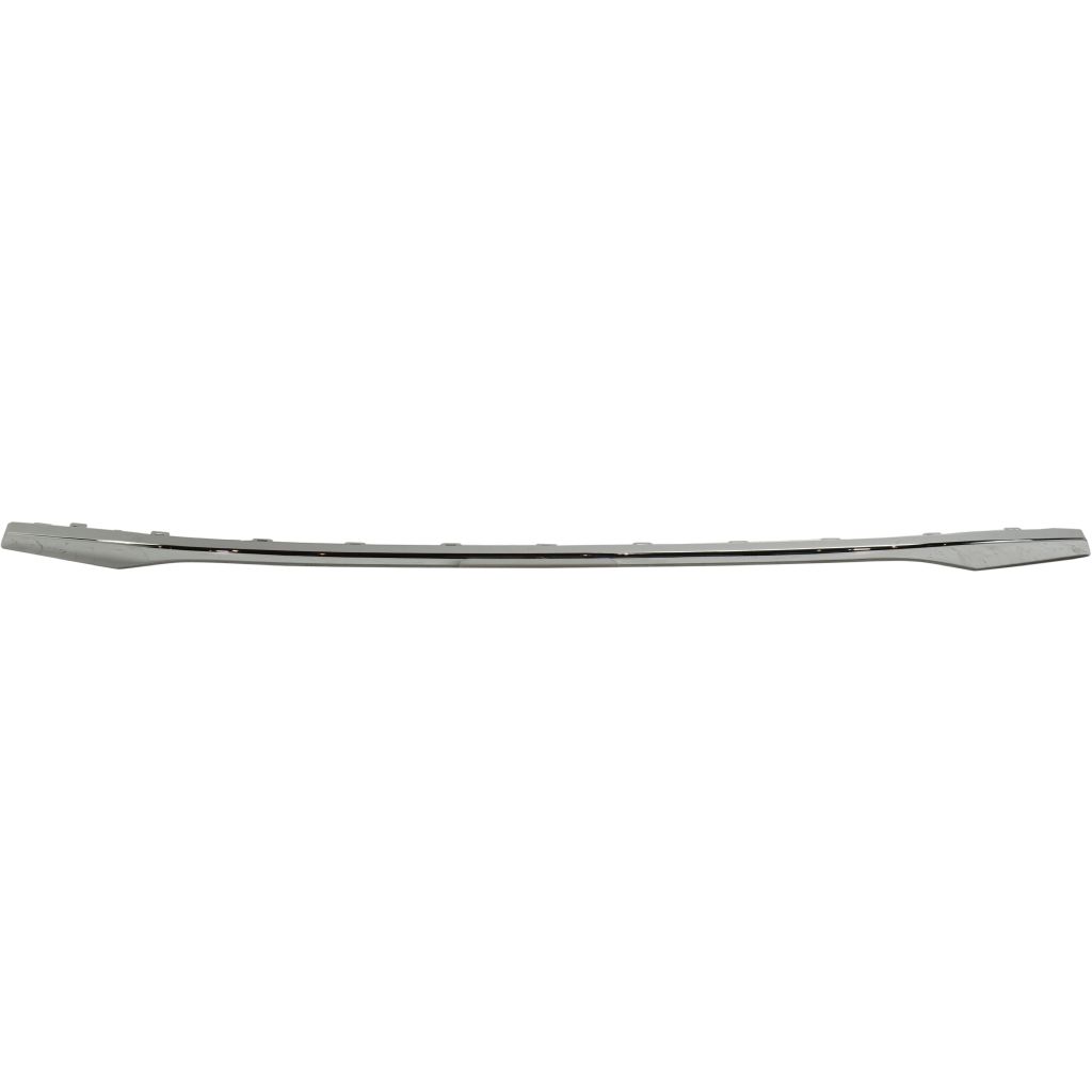 HONDA CIVIC HYBRID FRONT BUMPER CENTER MOLDING CHROME (1.8L)**CAPA** OEM#71108TR3A51 2013-2015 PL#HO1044102C