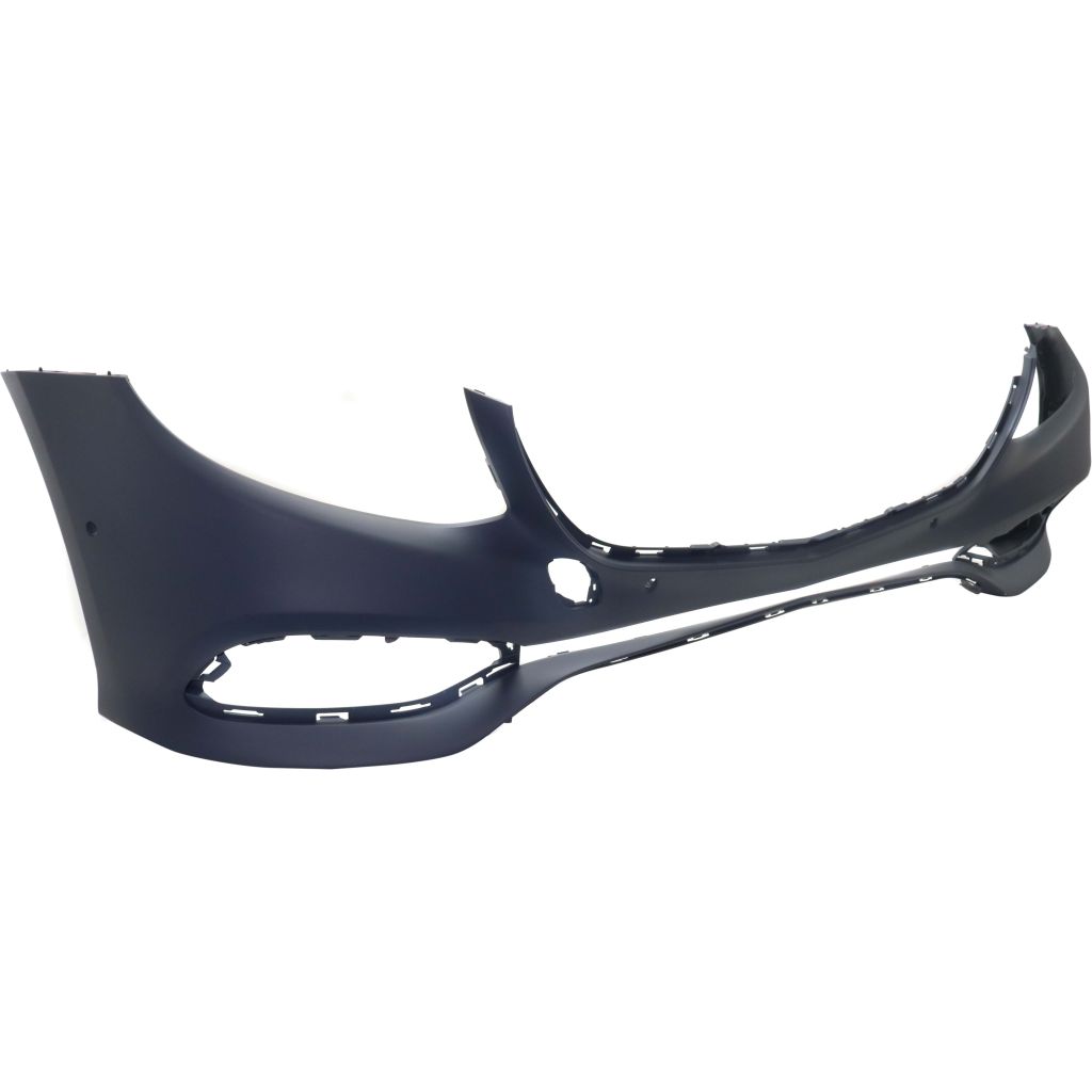MERCEDES-BENZ E-CLASS SEDAN (213) FRONT BUMPER COVER PRIMED (E300/350/400/450 W/LUXURY)(W/ACTIVE PARK ASSIST) OEM#2138850138649999 2017-2020 PL#MB1000558