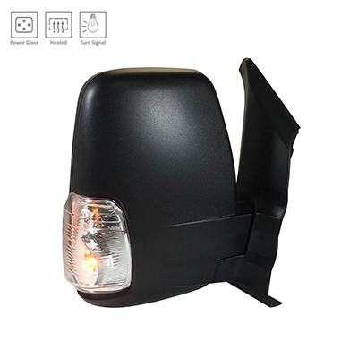 FORD TRUCKS & VANS TRANSIT DOOR MIRROR RIGHT (Passenger Side) PWR/HTD/SIGNAL (SHORT ARM)(LOW ROOF)(TEX) OEM#EK4Z17682CB 2015-2019 PL#FO1321549
