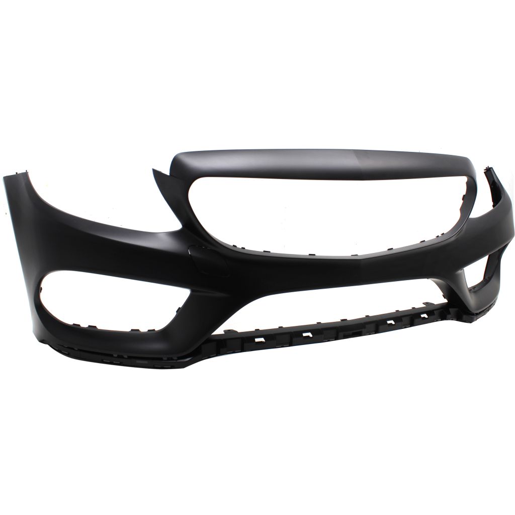 MERCEDES-BENZ C-CLASS CONV FRONT BUMPER COVER PRIMED (C300 W/ SPORT)(C43) WO/SENSOR WO/SURROUND VIEW**CAPA* OEM#2058801740649999 2017-2018 PL#MB1000477C