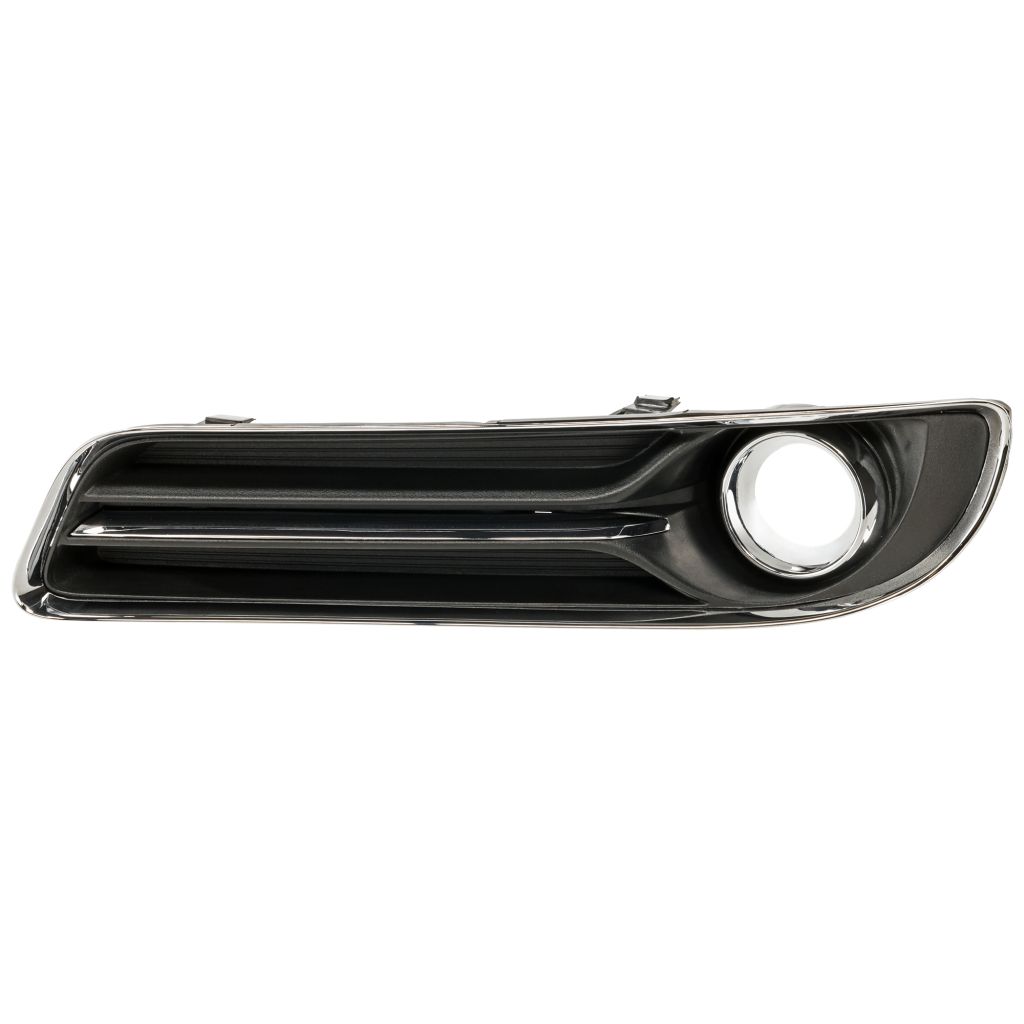 CHRYSLER 300 FOG LAMP COVER LEFT (Driver Side) CHR/BLK(W/CENTER CHROME MLDG(W/FOG)(EXC SRT-8) OEM#68127947AB 2011-2014 PL#CH1038126