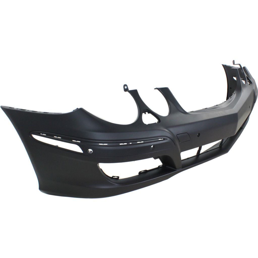 MERCEDES-BENZ E-CLASS (211) (SEDAN /WAGON ) FRONT BUMPER COVER PRIMED (WO/AMG WO/SPORT PKG)(W/Washer)(W/SENSOR)(EXC E63) OEM#2118800940 2007-2009 PL#MB1000269