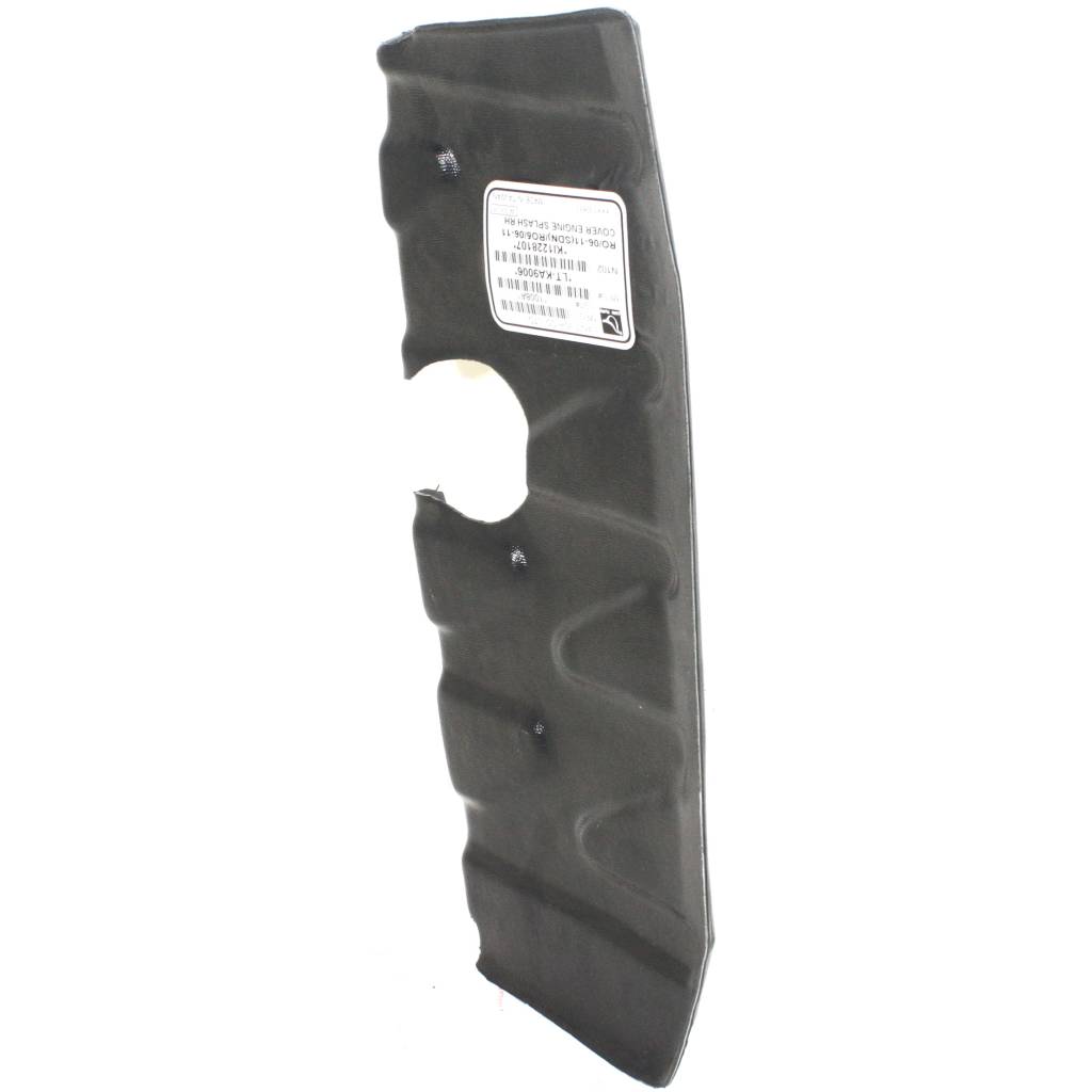 KIA RIO5 HATCHBACK FRONT SIDE SPLASH SHIELD RIGHT (Passenger Side) (ENG UNDER CVR) OEM#291201G000 2006-2011 PL#KI1228107