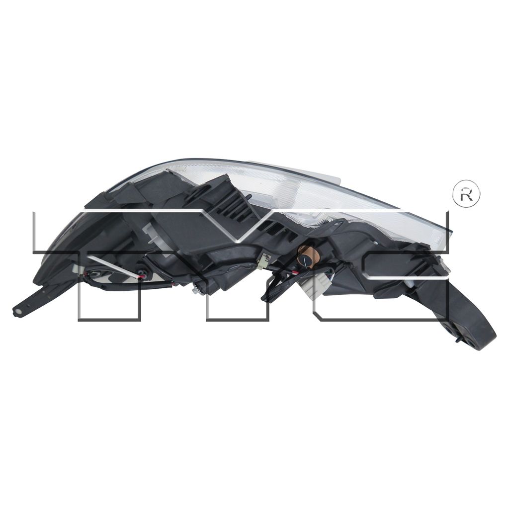 SUBARU LEGACY HEAD LAMP ASSEMBLY RIGHT (Passenger Side) (HALOGEN) (CHROME BEZEL)**CAPA** OEM#84001AL00A 2015-2017 PL#SU2503151C