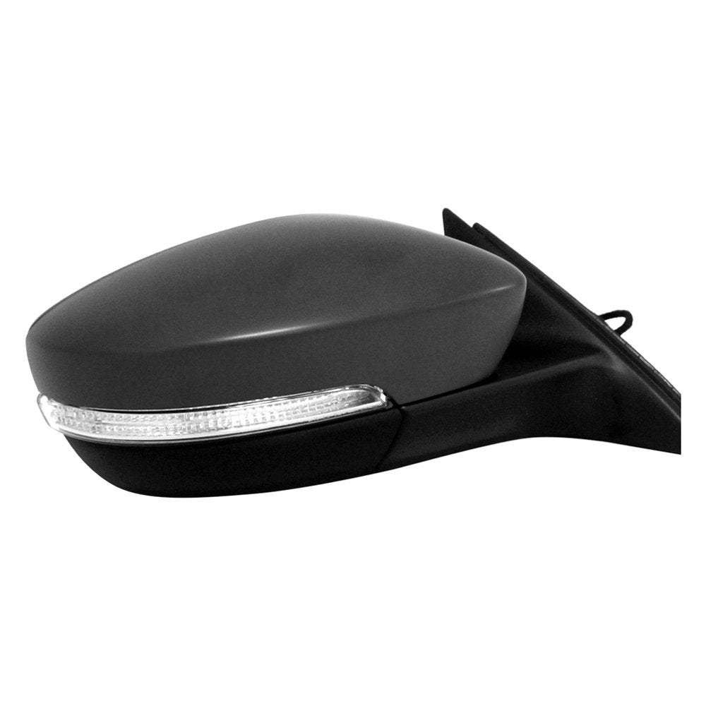 VOLKSWAGEN PASSAT DOOR MIRROR RIGHT (Passenger Side) PWR/HTD/SIGNAL (WO/MEMORY) OEM#561857508R9B9-PFM 2013-2015 PL#VW1321144