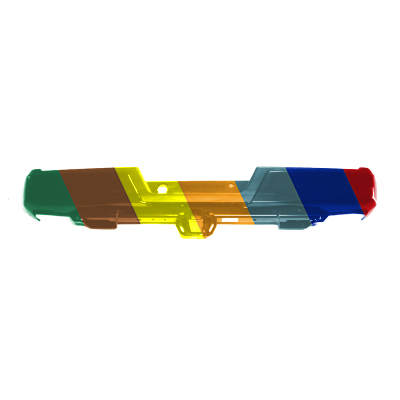 FORD TRUCKS & VANS FORD/PU (F150)(EXC RAPTOR) REAR STEP BMP ASSY PTM (WO/SENSOR)(W/MAX TOW HITCH) OEM#FL3Z17906GCP-PFM 2015-2020 PL#FO1103188