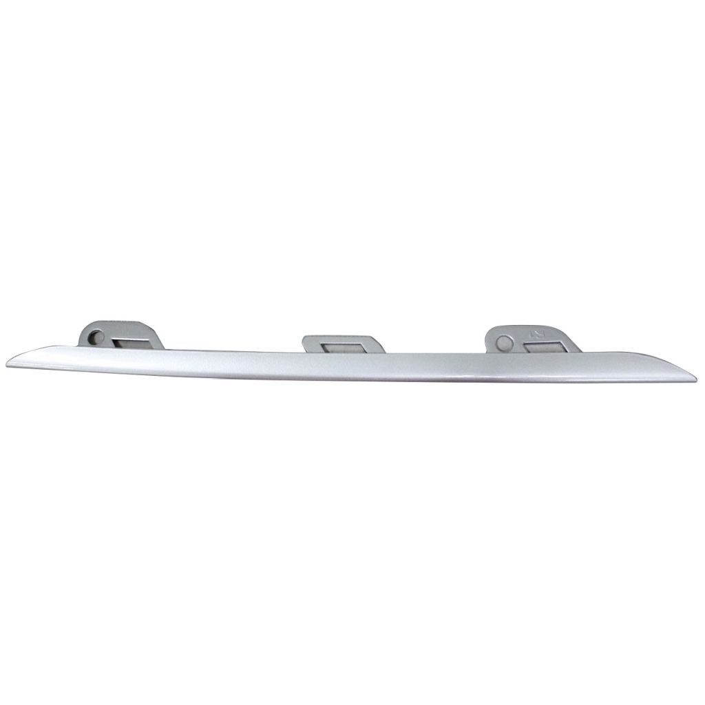 PORSCHE CAYENNE FRONT BUMPER SIDE GRILLE MLDG CENTER RIGHT (Passenger Side) SILVER(BASE/S WO/SPORT DESIGN) OEM#9Y0807246M7U 2019-2023 PL#PO1047111