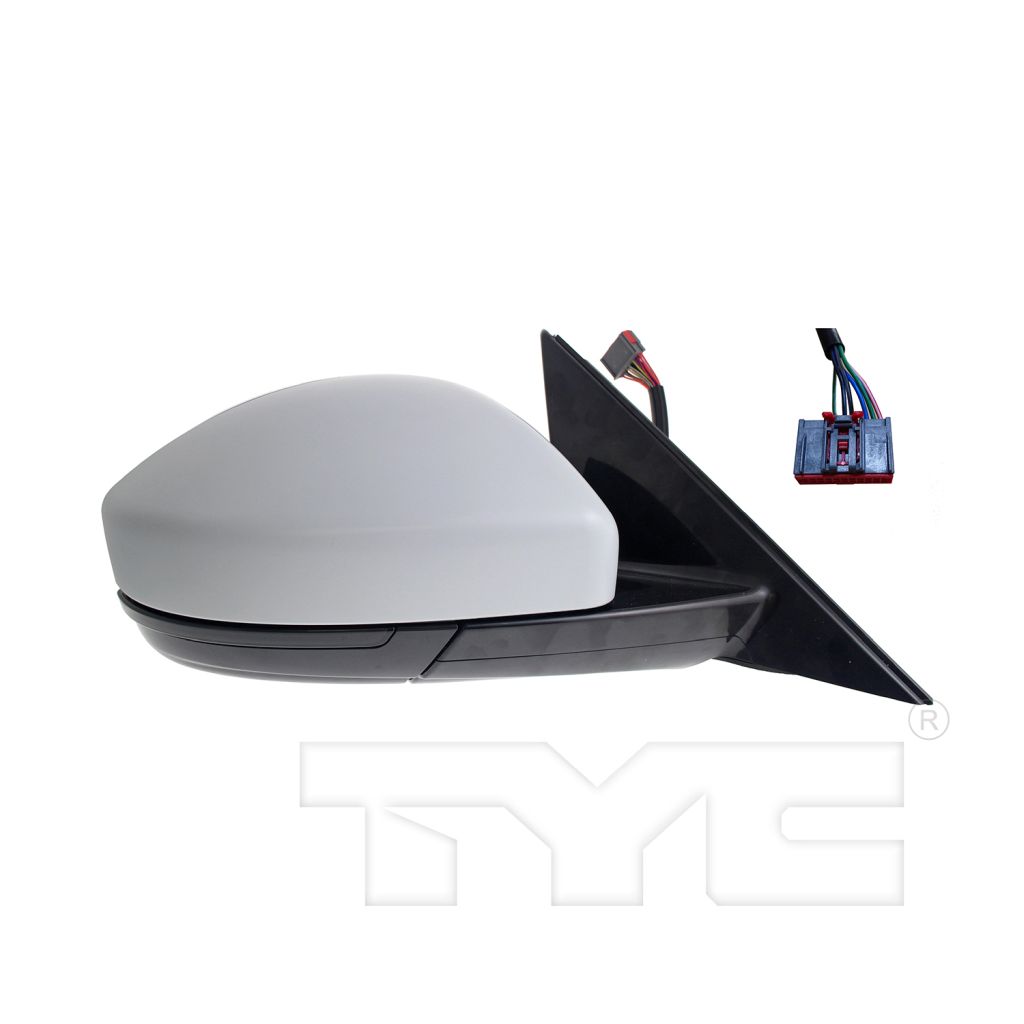 JAGUAR JAGUAR F-PACE DOOR MIRROR RIGHT (Passenger Side) PWR/HTD/SIGNAL/M-FOLD (WO/BSD)(PTM) OEM#T4A5583-PFM 2017-2025 PL#JA1321100