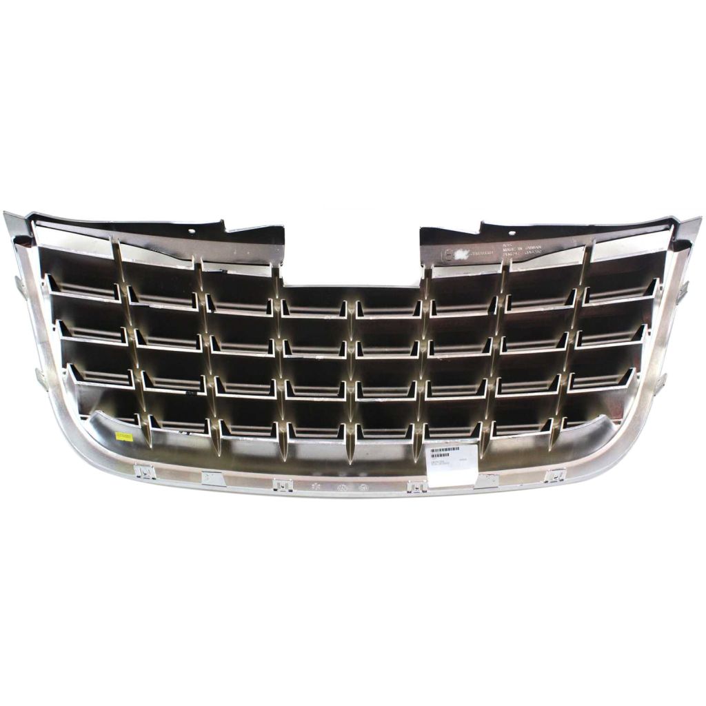 CHRYSLER TOWN & COUNTRY GRILLE CHR/BLK (BLACK CENTER) OEM#5113127AA 2008-2010 PL#CH1200322