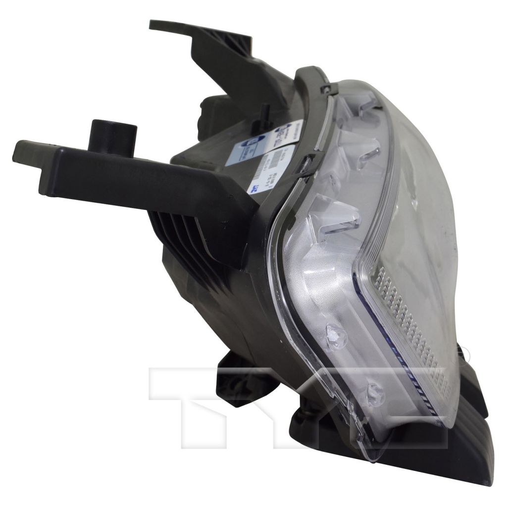 DODGE DART HEAD LAMP ASSY LEFT (Driver Side) (HALOGEN)(CHROME BEZEL) OEM#68292803AA 2016 PL#CH2518151