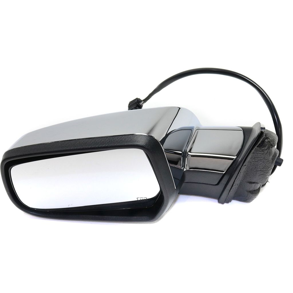 GM TRUCKS & VANS EQUINOX DOOR MIRROR LEFT (Driver Side) POWER/HEATED (WO/MEMORY)(CHR CVR)(WO/BLIND SPOT GLASS) OEM#23467320 2015-2017 PL#GM1320476
