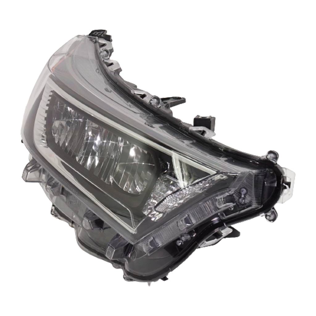 TOYOTA RAV4 HEAD LAMP UNIT RIGHT (Passenger Side) (EXC LE)(CHROME BEZEL)(JAPAN) OEM#8113042812 2019-2021 PL#TO2519201