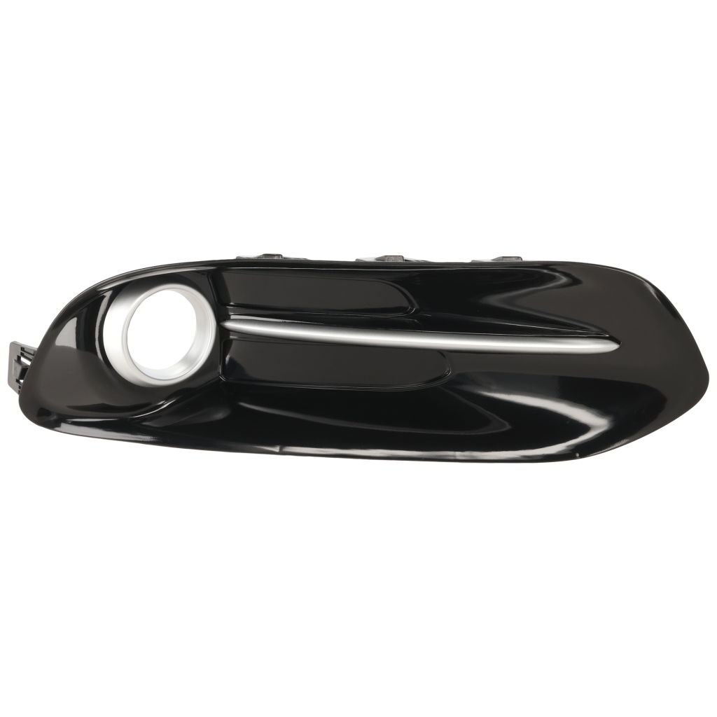 DODGE DART FOG LAMP COVER RIGHT (Passenger Side) BLACK W/SILVER MLDG (W/FOG) OEM#68163976AB 2013-2016 PL#CH1039141