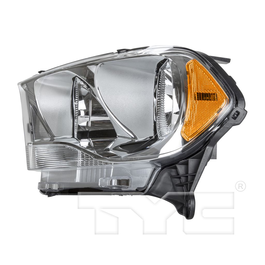 DODGE TRUCKS & VANS DURANGO HEAD LAMP ASSEMBLY LEFT (Driver Side) (HALOGEN)(CHR BEZEL) OEM#55079367AC 2011-2013 PL#CH2502228