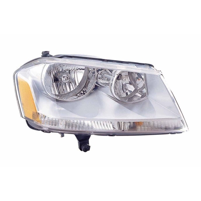 DODGE AVENGER HEAD LAMP ASSEMBLY RIGHT (Passenger Side) (CHROME HSG) OEM#5116342AD 2008-2014 PL#CH2503182