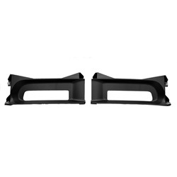 DODGE TRUCKS & VANS DODGE/PU (R1500) FRONT BUMPER INSERT SET (2PC) (R+L) (W/ TOW HOOK)(STEEL BMP) OEM#68196982AA 2013-2022 PL#CH1037113