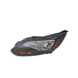FORD FOCUS HATCHBACK/ST HEAD LAMP LEFT (Driver Side) (BLACK)(TITANIUM MDL) OEM#BM5Z13008M 2012-2014 PL#FO2502299