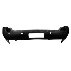 GM TRUCKS & VANS SUBURBAN (CHEVY) REAR BUMPER COVER PRIMED (W/SENSOR)( W/CHR MOLDING HOLE )(LTZ MDL) OEM#20951796 2007-2014 PL#GM1100786