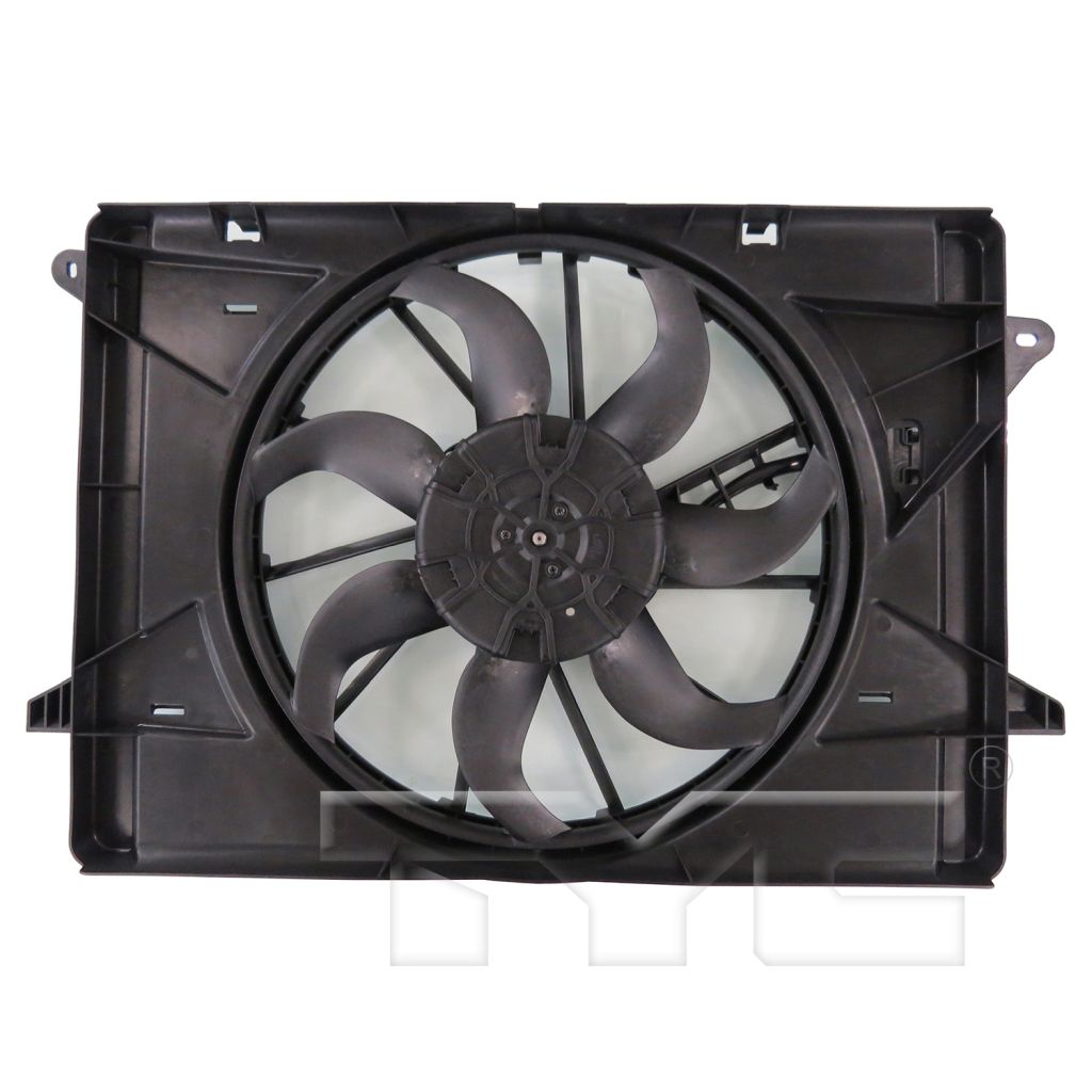 CHRYSLER PACIFICA HYBRID RADIATOR & A/C FAN ASSY OEM#68306585AB 2017-2020 PL#CH3115196