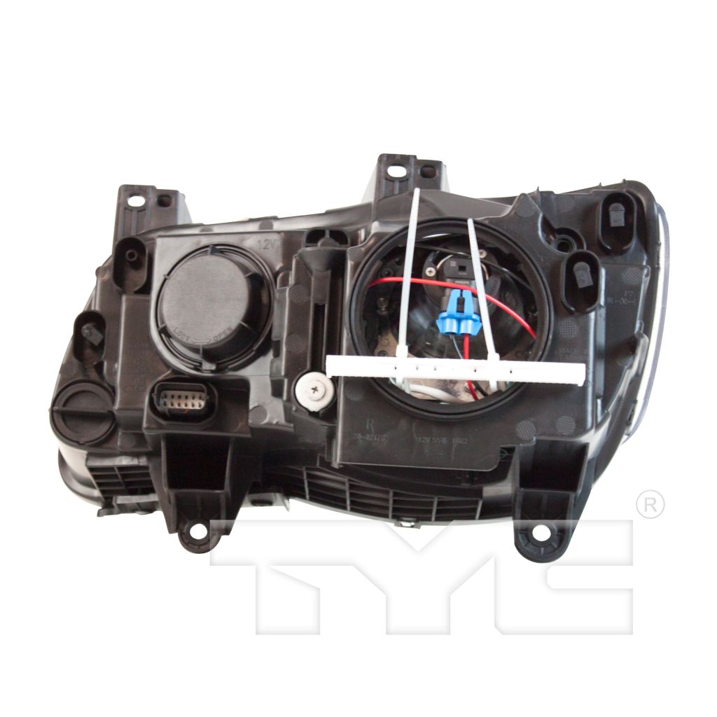 CHRYSLER 300 HEAD LAMP ASSEMBLY RIGHT (Passenger Side) (HALOGEN)CHR BEZEL) **CAPA** OEM#68143002AC 2011-2014 PL#CH2503231C