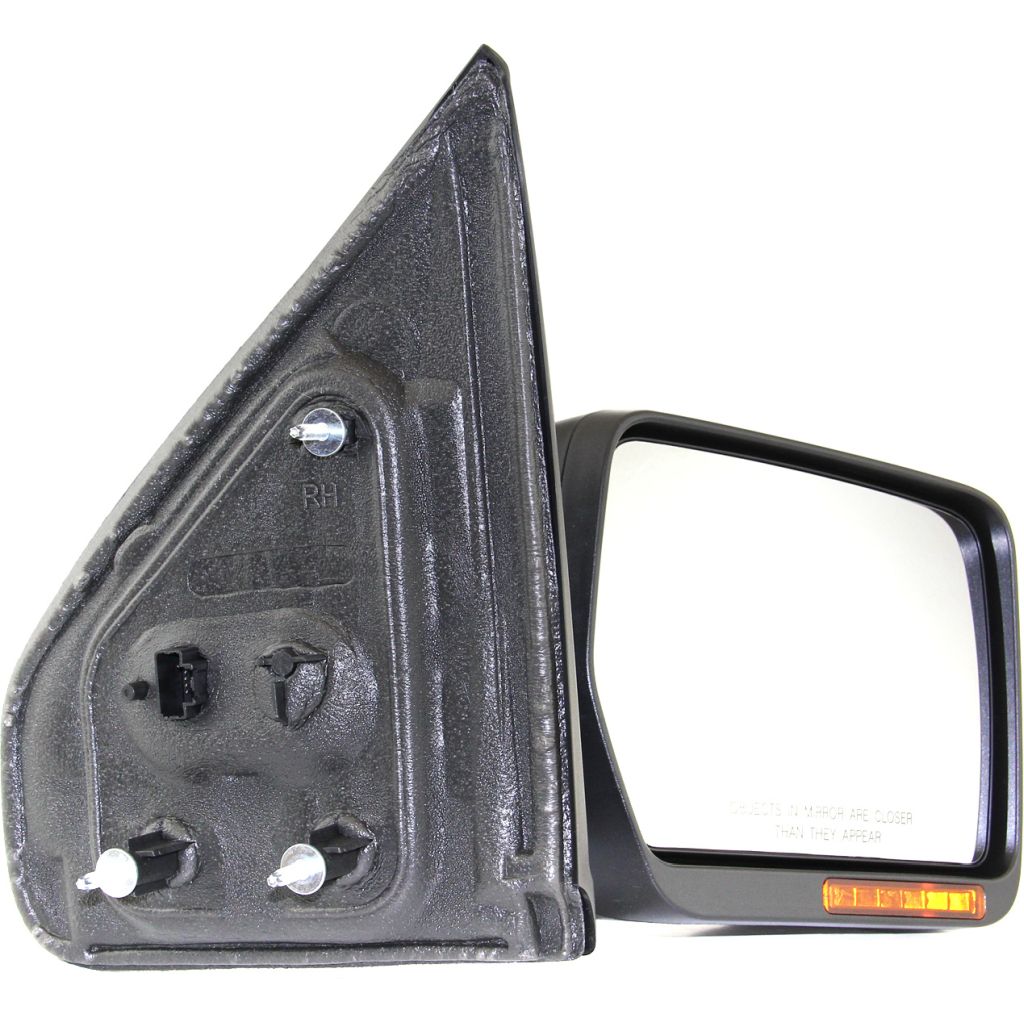 FORD TRUCKS & VANS FORD/PU (F150)(EXC SVT RAPTOR) DOOR MIRROR RIGHT (Passenger Side) PWR/HTD/SIGNAL (BLK)(W/REFL)(SINGLE ARM) OEM#9L3Z17682CB 2009-2014 PL#FO1321349
