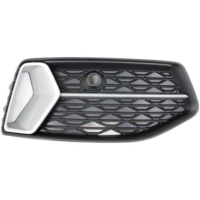 AUDI A6 SEDAN FOG LAMP COVER RIGHT (Passenger Side) SATIN-BLACK/ALUM (WO/S-LINE) OEM#4K0807648D3HB 2019-2023 PL#AU1039152