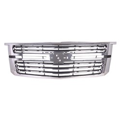 GM TRUCKS & VANS TAHOE (CHEVY) GRILLE CHROME/BLACK W/5 CHROME INNER MLDG (HORIZONTAL)(EXC LT 4WD W/Z71) OEM#84724082 2015-2020 PL#GM1200704