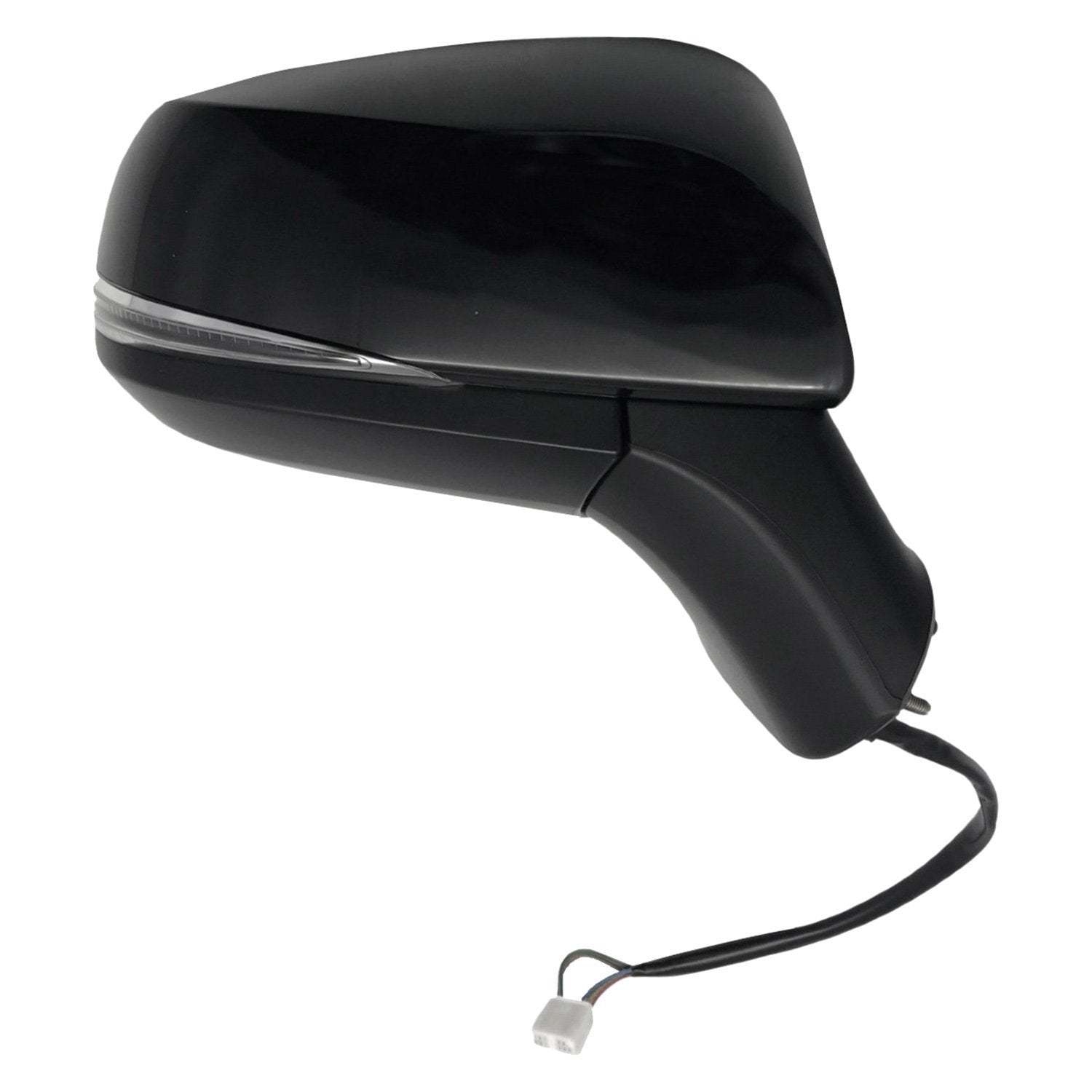 TOYOTA RAV4 (COMBINE 717763F)DOOR MIRROR RIGHT (Passenger Side) PWR/HTD/SIGNAL (W/BSD)(PTM-CVR)(JAPAN BUILT) OEM#8791042E41-PFM 2019-2024 PL#TO1321388