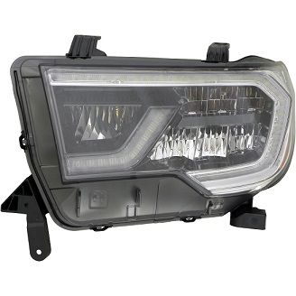 TOYOTA SEQUOIA HEAD LAMP ASSY LEFT (Driver Side) (PLATINUM MDL) **CAPA** OEM#811500C150 2018-2022 PL#TO2502265C