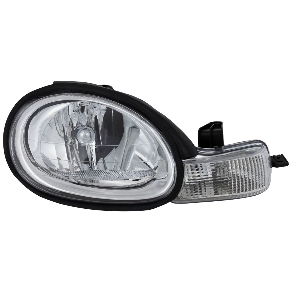 DODGE NEON/SX 2.0 HEAD LAMP ASSY RIGHT (Passenger Side) (CHROME BEZEL) OEM#5288508AH 2000-2002 PL#CH2503124