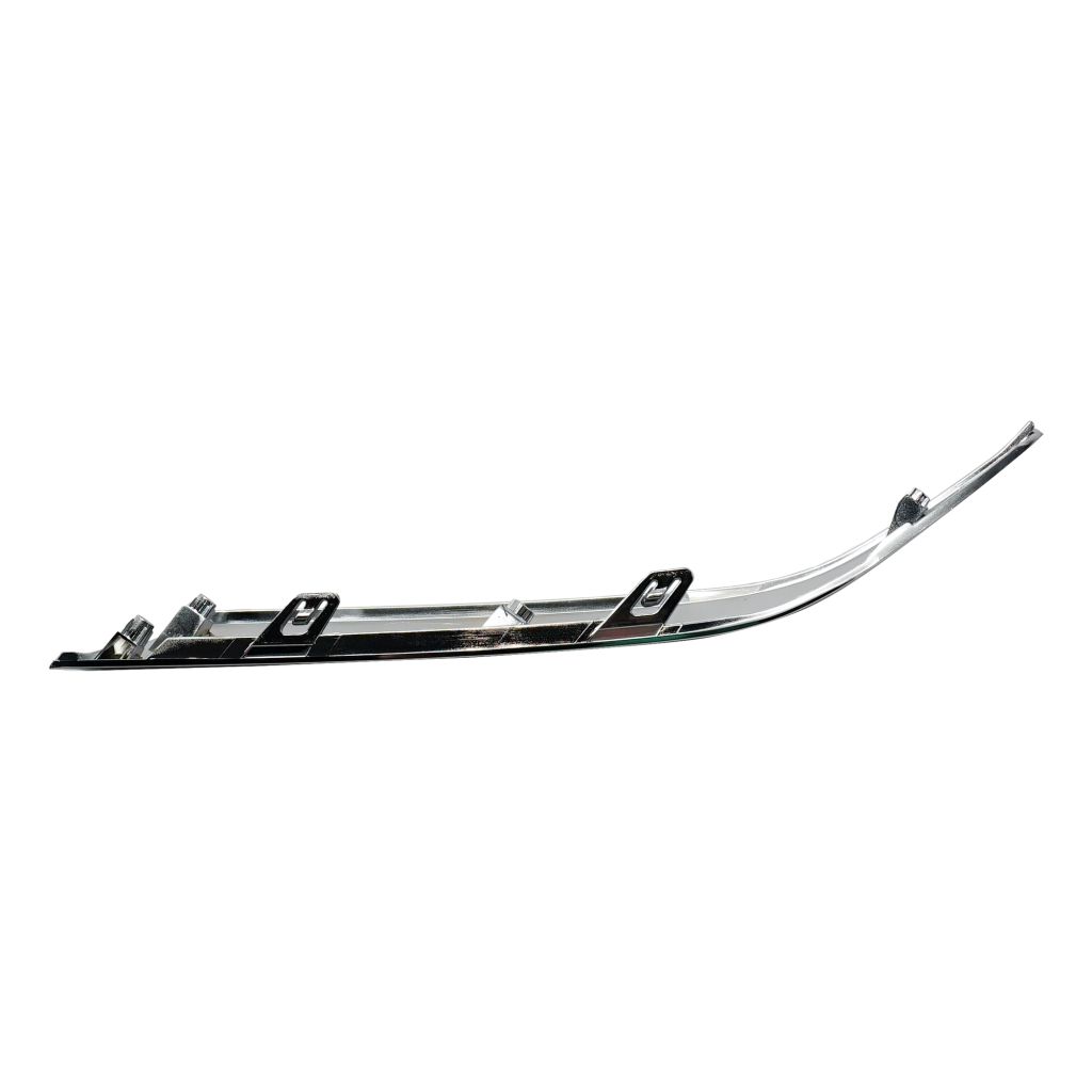 HYUNDAI SANTA FE FRONT BUMPER UPPER GARNISH RIGHT (Passenger Side) DARK SATIN-CHROME OEM#86376S2020 2019-2020 PL#HY1047115