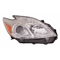 TOYOTA PRIUS (1.8L) HEAD LAMP UNIT RIGHT (Passenger Side) (HALOGEN)**CAPA** OEM#8113047520 2012-2015 PL#TO2519134C