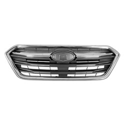 SUBARU LEGACY GRILLE ASSY BLACK/CHROME W/CHROME FRAME OEM#91121AL19A 2018-2019 PL#SU1200181