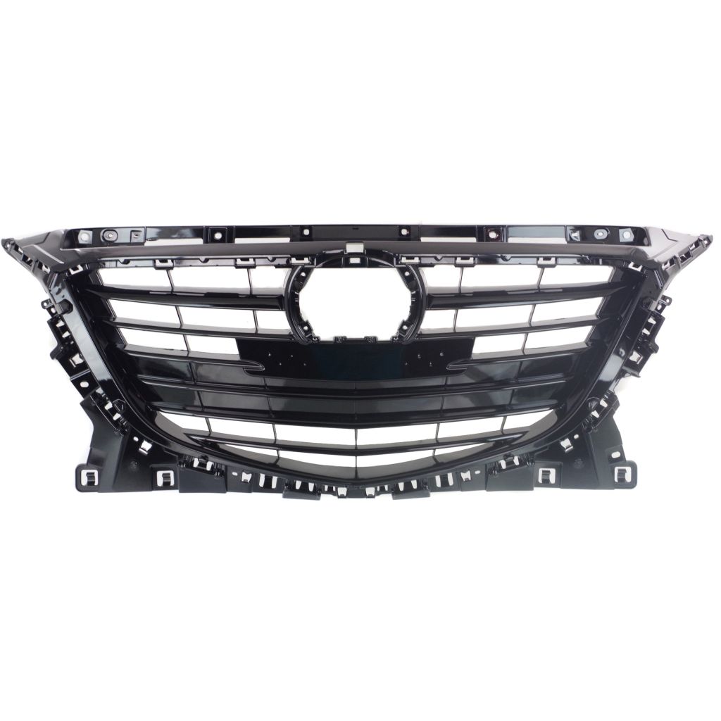 MAZDA MAZDA3 GRILLE GLOSS BLACK (W/ ADAPTIVE CRUISE) OEM#BJD350712D 2014-2016 PL#MA1200195