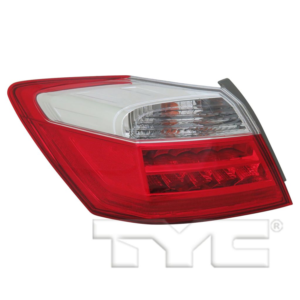HONDA ACCORD SEDAN TAIL LAMP ASSEMBLY LEFT (Driver Side) (LED) **CAPA** OEM#33550T2AA12 2013-2015 PL#HO2804103C