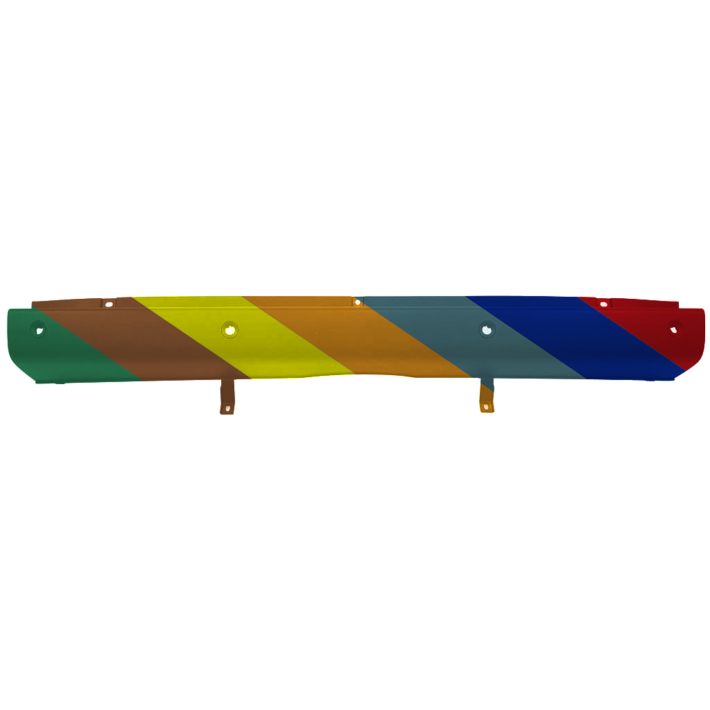 MERCEDES-BENZ SPRINTER REAR BUMPER COVER TEXTURE (W/SENSOR)WO/STEP)(WO/TOW) OEM#90788546009K83 2019-2025 PL#MB1100449