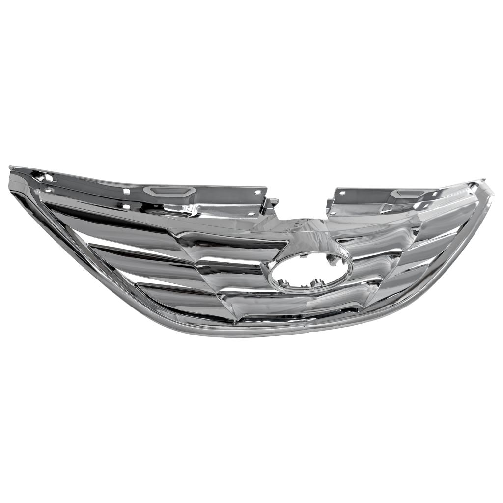 HYUNDAI SONATA GRILLE ASSY CHROME W/CHROME OUTER MLDG (SE/LTD) OEM#863503S100 2011-2013 PL#HY1200154