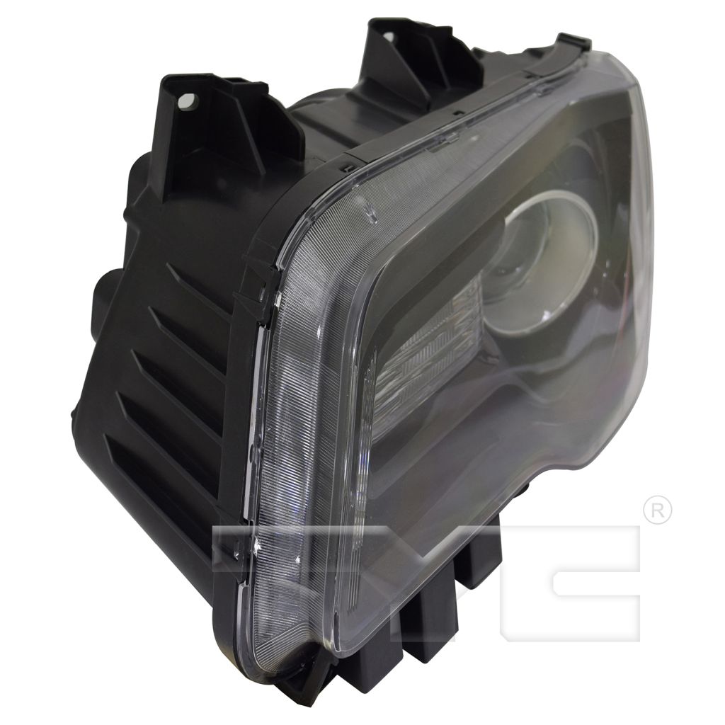 CHRYSLER 300 HEAD LAMP ASSEMBLY LEFT (Driver Side) (HALOGEN)(BLK BEZEL)**CAPA** OEM#68085417AF 2012-2014 PL#CH2502235C
