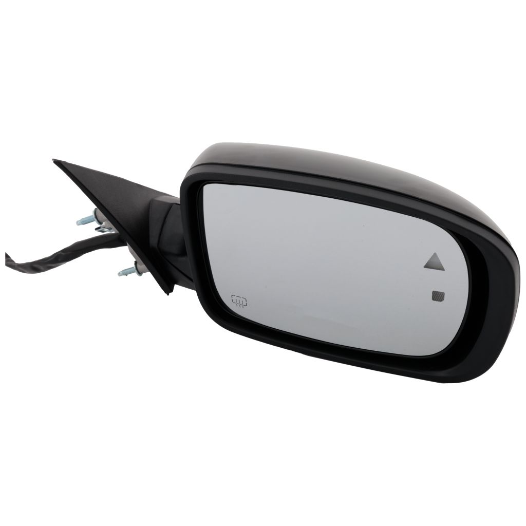 DODGE CHARGER DOOR MIRROR RIGHT (Passenger Side) PWR/HTD/PUDDLE/M-FOLD (W/BSD)(PTM) OEM#1TG40TZZAK 2015-2019 PL#CH1321452