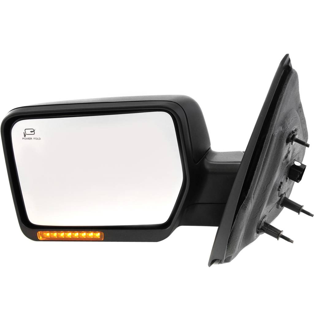 FORD TRUCKS & VANS FORD/PU (F150 EXC HERITAGE) DOOR MIRROR LEFT (Driver Side) PWR/HTD/SIGNAL/PUDDLE/P-FOLD (TXT) OEM#6L3Z17683DA 2004-2006 PL#FO1320378