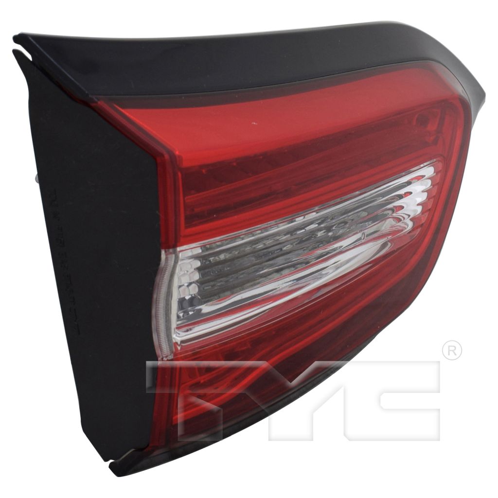 JEEPVEHICLE CHEROKEE BACK-UP LAMP ASSY LEFT (Driver Side) **CAPA** OEM#68330345AA 2014-2018 PL#CH2802104C