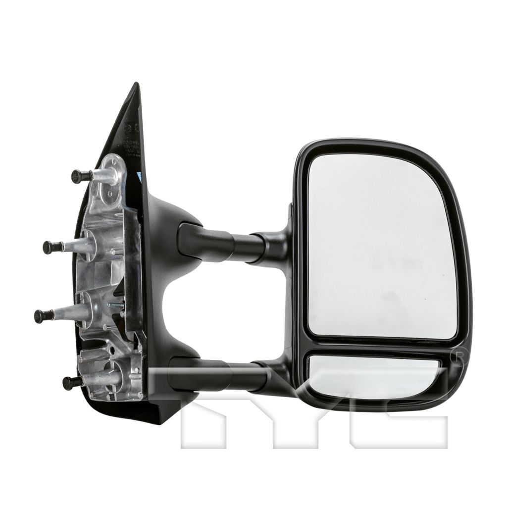 FORD TRUCKS & VANS FORD VAN DOOR MIRROR RIGHT (Passenger Side) MANUAL (TELESCOPING/DUAL ARM) OEM#7C2Z17682DA 2008-2014 PL#FO1321238