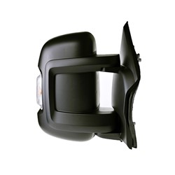 DODGE TRUCKS & VANS PROMASTER 1500/2500/3500 DOOR MIRROR LEFT (Driver Side) MANUAL/SIGNAL/M-FOLD W/TEMP SENSOR (NON-EXTENDED) OEM#5VE99JXWAH 2014-2023 PL#CH1320376