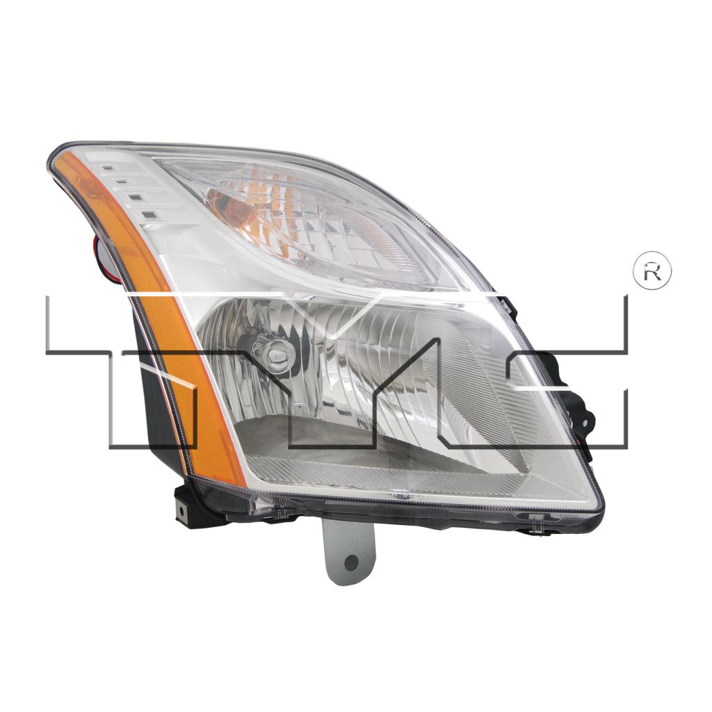 NISSAN(DATSUN) SENTRA HEAD LAMP ASSEMBLY RIGHT (Passenger Side) (CHROME BEZEL)(2.0L)(EXC SR) OEM#26010ZT50A 2010-2012 PL#NI2503196