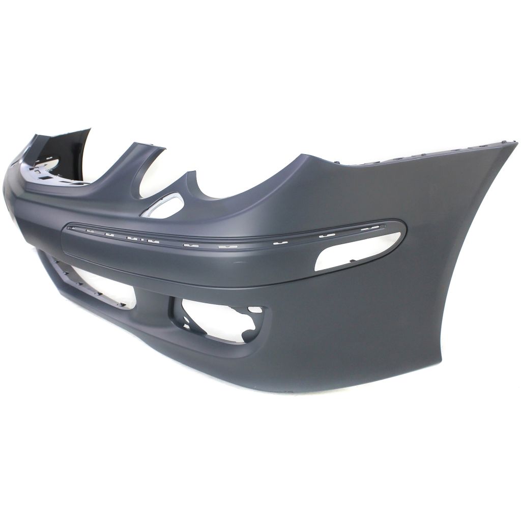 MERCEDES-BENZ CLK-CLASS (209) (EXC 03 CONV) FRONT BUMPER COVER PRIMED (W/WASHER(WO/SENSOR)(W/O SPORT))EXC CLK63) OEM#2098853625 2006-2009 PL#MB1000325
